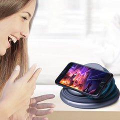 Accordina Ambient LED Light And Collapsible Wireless Phone Charger