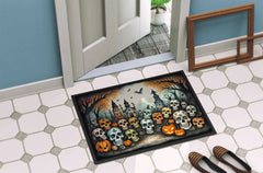 Calaveras Sugar Skulls Spooky Halloween Doormat