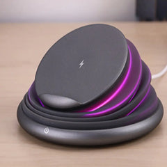 Accordina Ambient LED Light And Collapsible Wireless Phone Charger