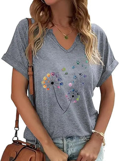 Women's Floral T-Shirts