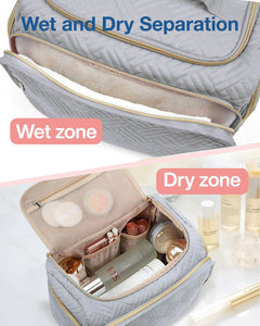 BAGSMART Travel Toiletry Bag