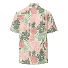 Pineapple Paradise Button Down Hawaiian Shirt - Coastal Summer 2024 Collection